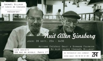 Allen Ginsberg jusqu’au bout de la nuit 🍸